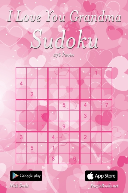 I Love You Grandma Sudoku - 276 Logic Puzzles, Paperback / softback Book