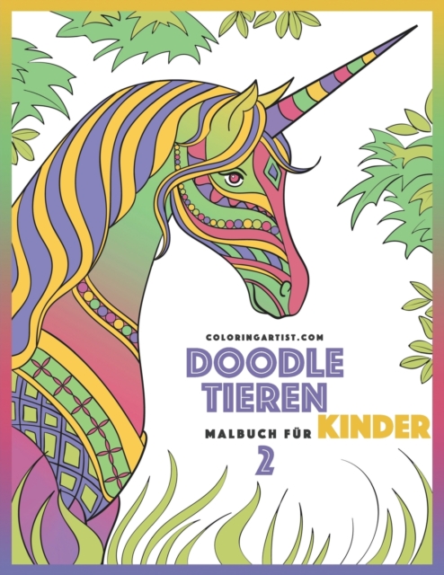 Doodle Tieren Malbuch f?r Kinder 2, Paperback / softback Book