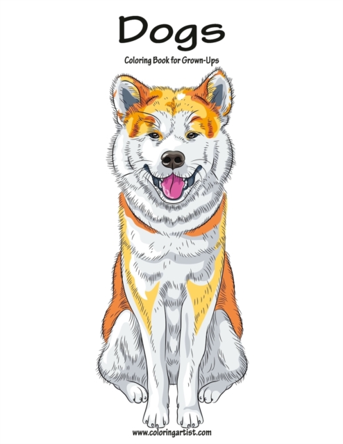 Dogs Coloring Book for Grown-Ups 1, Paperback / softback Book