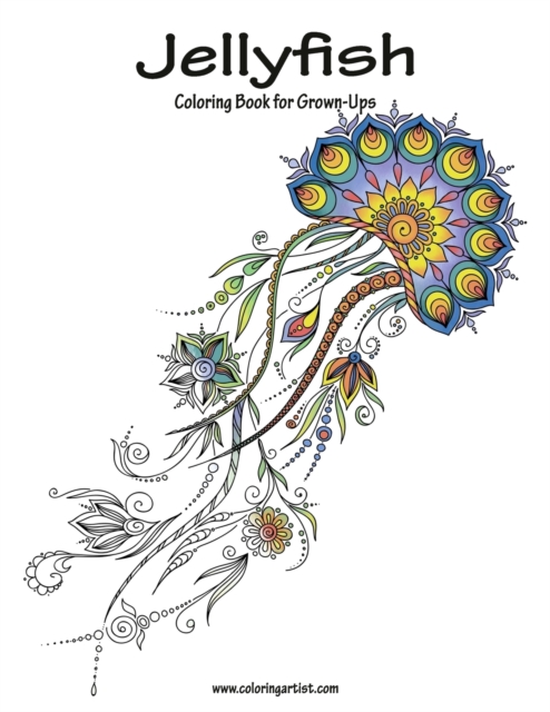 Jellyfish Coloring Book for Grown-Ups 1, Paperback / softback Book