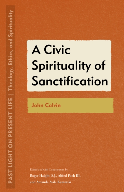 A Civic Spirituality of Sanctification : John Calvin, Paperback / softback Book