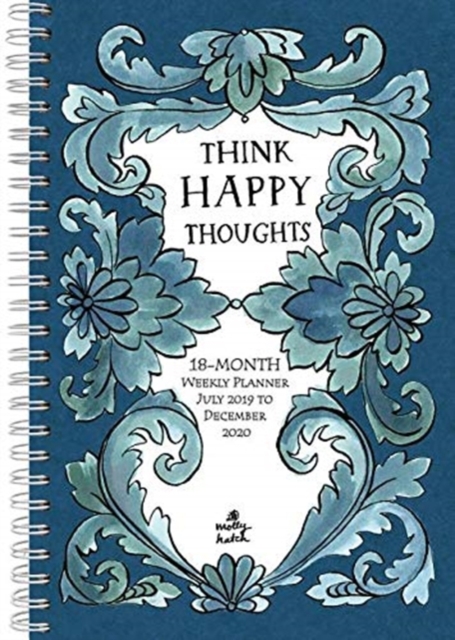 THINK HAPPY THOUGHTS MOLLY HATCH 2020 PL, Paperback Book