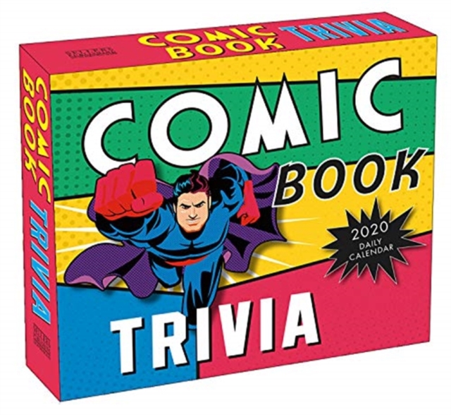 COMIC BOOK TRIVIA 2020 CALENDAR, Paperback Book