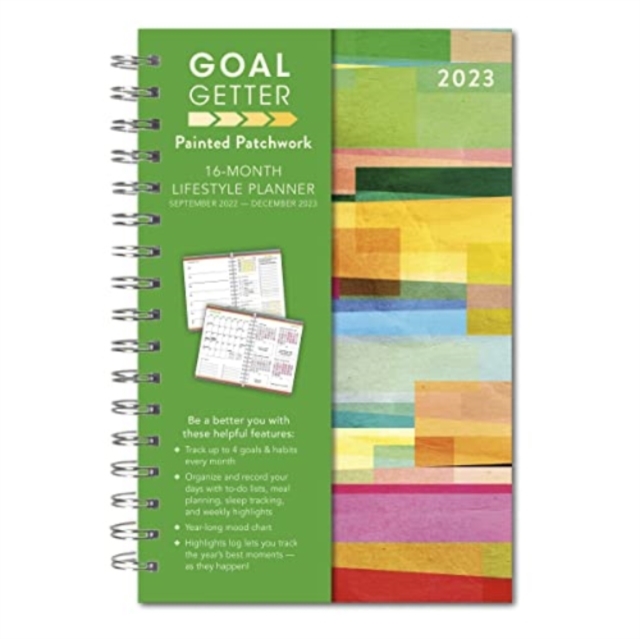 GOAL GETTER PAINTED PATCHWORK, Paperback Book