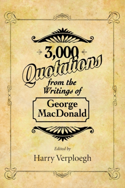 3,000 Quotations from the Writings of George MacDonald, Paperback / softback Book