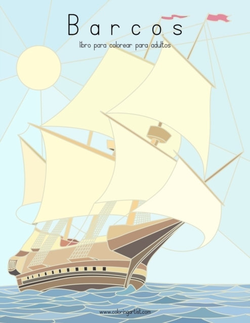 Barcos libro para colorear para adultos 1, Paperback / softback Book