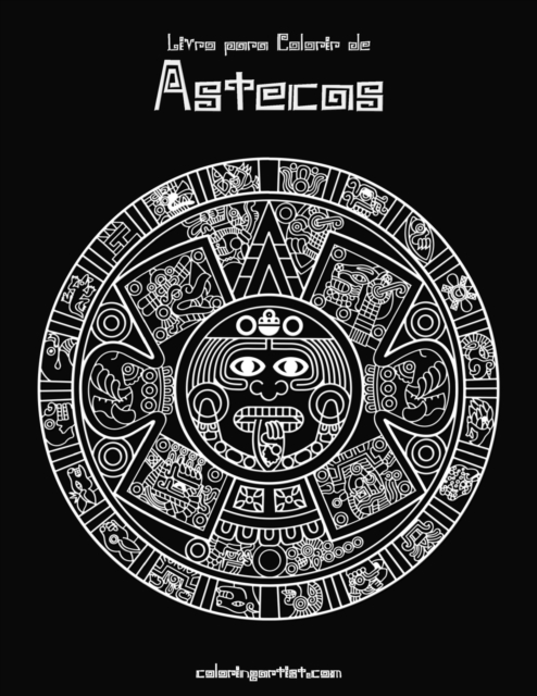Livro para Colorir de Astecas 1, Paperback / softback Book