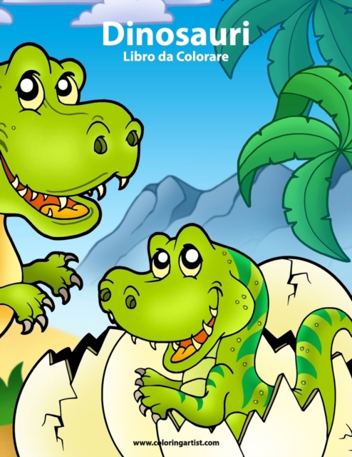 Dinosauri Libro da Colorare 1, Paperback / softback Book