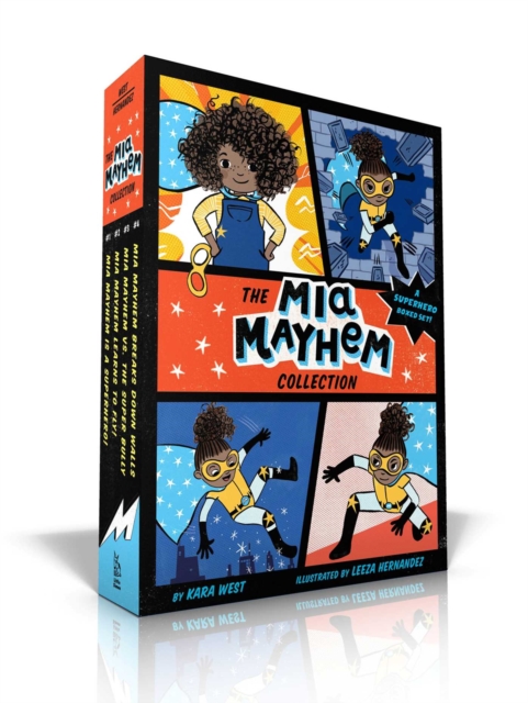 The Mia Mayhem Collection (Boxed Set) : Mia Mayhem Is a Superhero!; Mia Mayhem Learns to Fly!; Mia Mayhem vs. The Super Bully; Mia Mayhem Breaks Down Walls, Paperback / softback Book