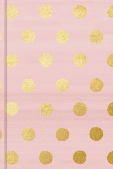 Pink with Gold Dots Journal, Hardback Book