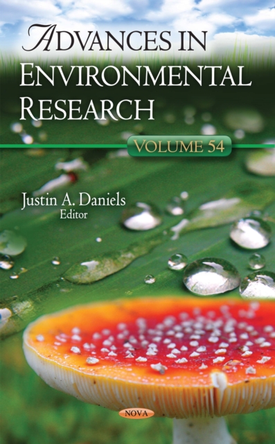 Advances in Environmental Research. Volume 54, PDF eBook