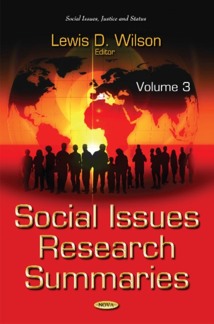 Social Issues Research Summaries (with Biographical Sketches) : Volume 3, Hardback Book