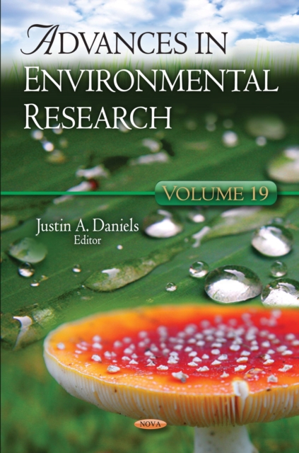 Advances in Environmental Research. Volume 19, PDF eBook