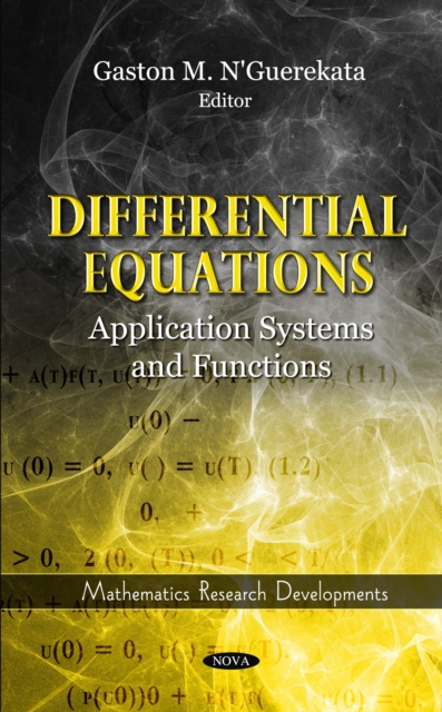 Differential Equations : Application Systems and Functions, PDF eBook