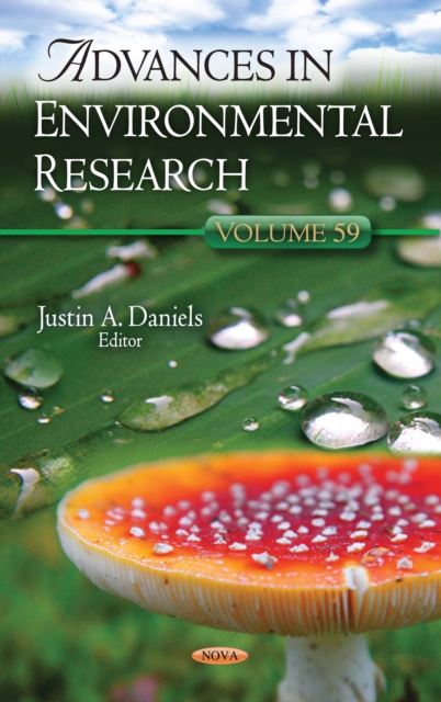 Advances in Environmental Research. Volume 59, PDF eBook