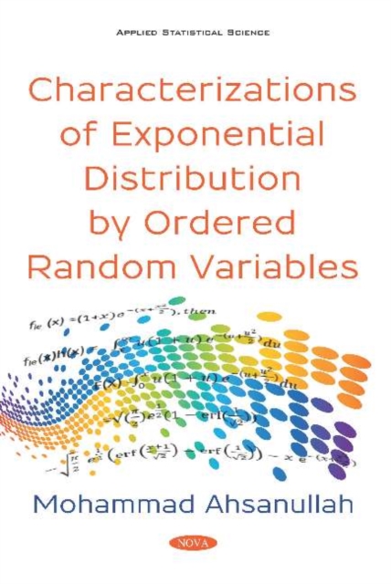 Characterizations of Exponential Distribution by Ordered Random Variables, Paperback / softback Book