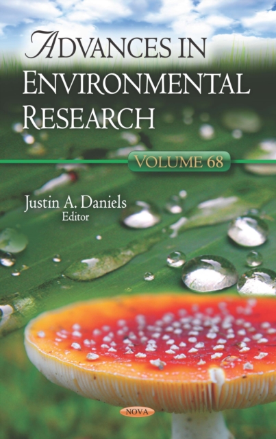 Advances in Environmental Research. Volume 68, PDF eBook