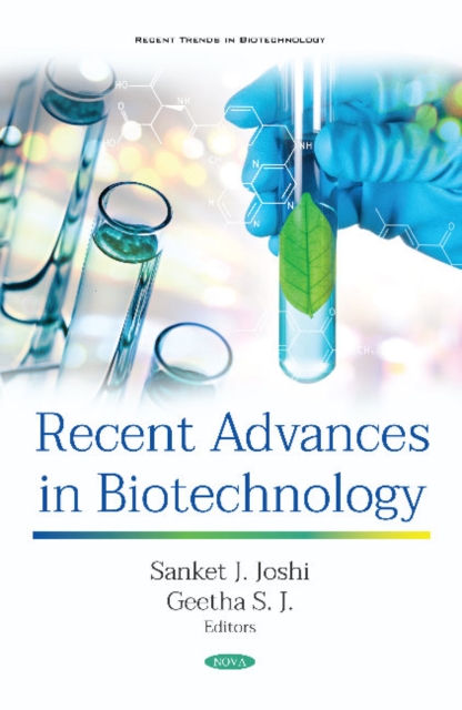Recent Advances in Biotechnology, Hardback Book