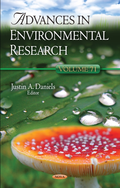Advances in Environmental Research. Volume 71, PDF eBook
