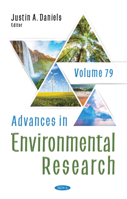 Advances in Environmental Research. Volume 79, PDF eBook
