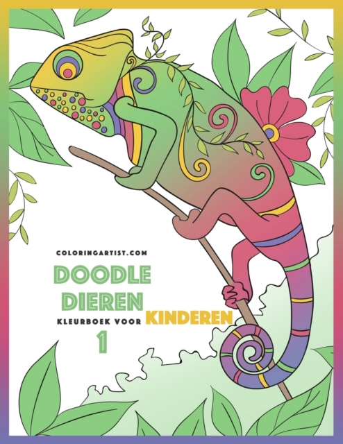 Doodle Dieren Kleurboek voor Kinderen 1, Paperback / softback Book