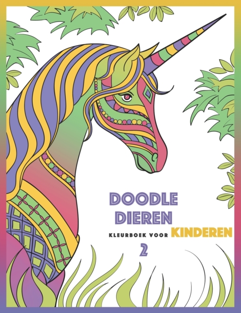 Doodle Dieren Kleurboek voor Kinderen 2, Paperback / softback Book