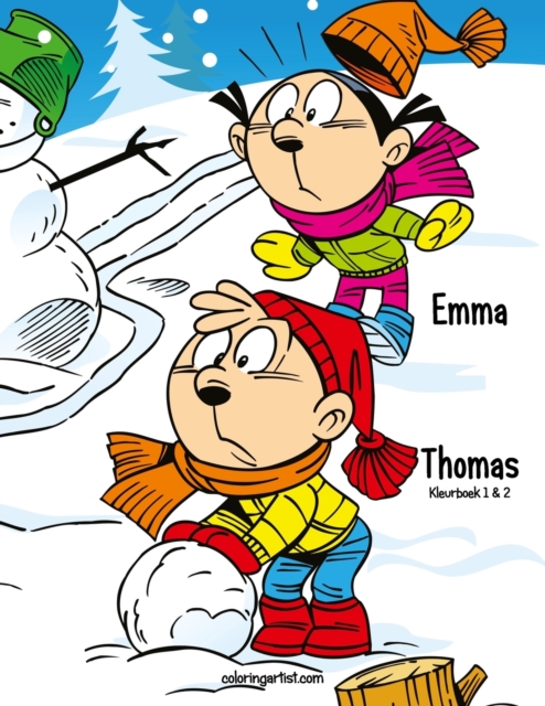 Emma & Thomas Kleurboek 1 & 2, Paperback / softback Book