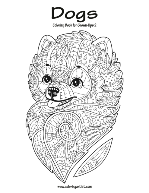 Dogs Coloring Book for Grown-Ups 2, Paperback / softback Book