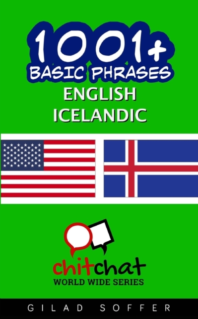 1001+ Basic Phrases English - Icelandic, Paperback / softback Book