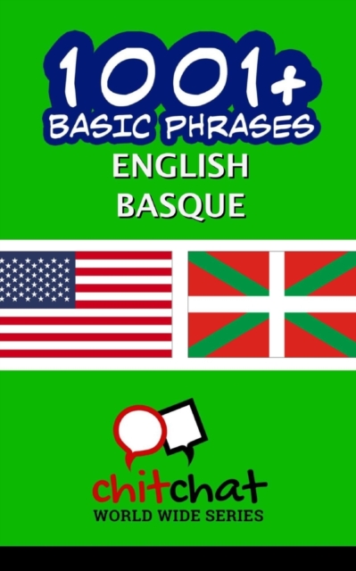1001+ Basic Phrases English - Basque, Paperback / softback Book