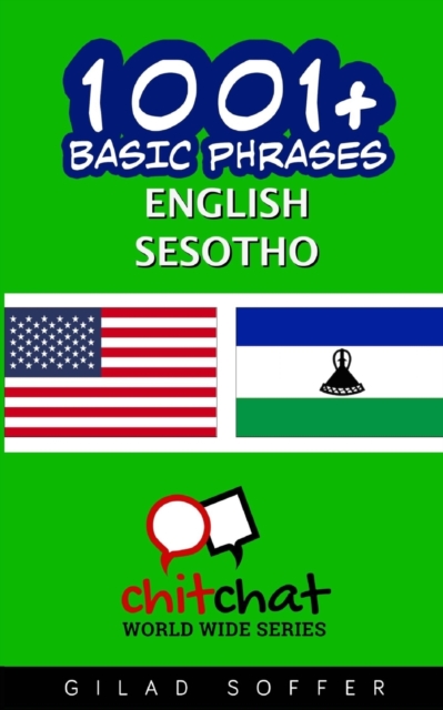 1001+ Basic Phrases English - Sesotho, Paperback / softback Book