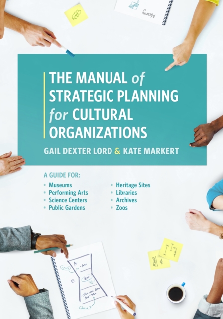 The Manual of Strategic Planning for Cultural Organizations : A Guide for Museums, Performing Arts, Science Centers, Public Gardens, Heritage Sites, Libraries, Archives and Zoos, Hardback Book