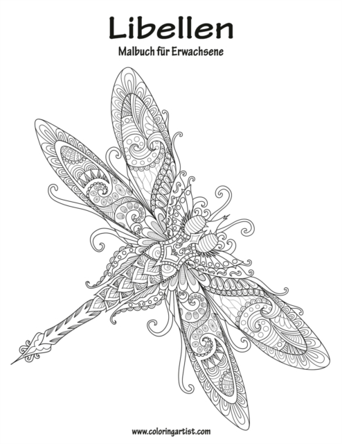 Libellen-Malbuch fur Erwachsene 1, Paperback / softback Book