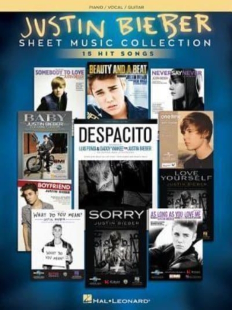 Justin Bieber - Sheet Music Collection : 15 Hit Songs, Book Book