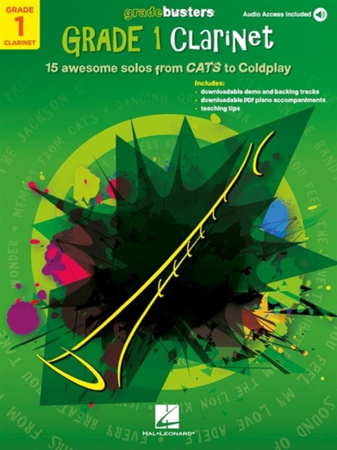 Gradebusters Grade 1 - Clarinet : 15 Awesome Solos from Cats to Coldplay, Book Book