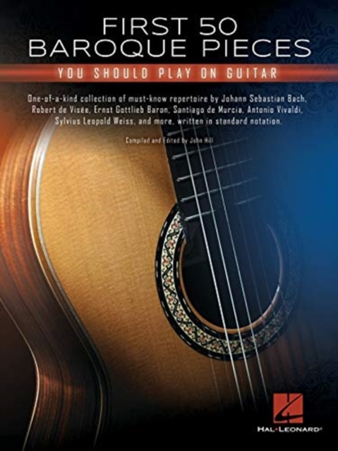 First 50 Baroque Pieces : You Should Play on Guitar, Book Book