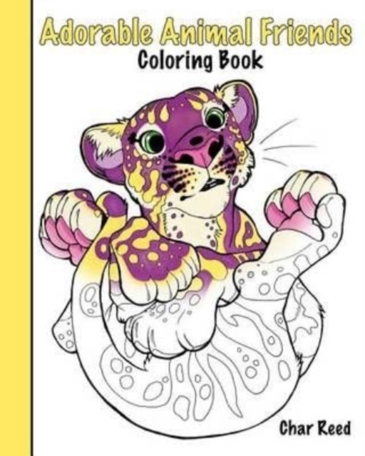 Adorable Animal Friends Coloring Book, Paperback / softback Book