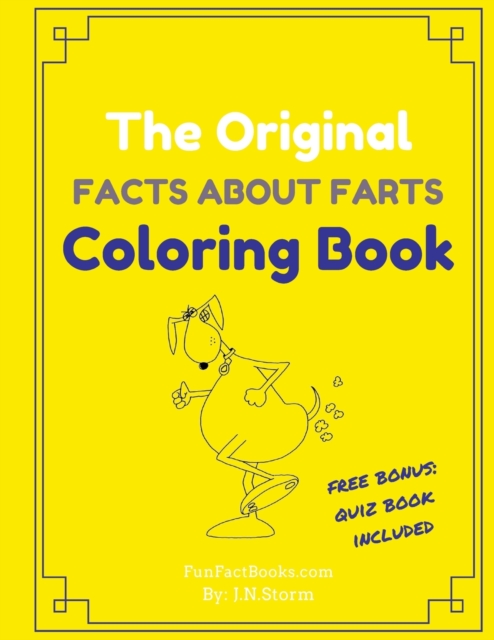 The Original Facts About Farts Coloring Book, Paperback / softback Book