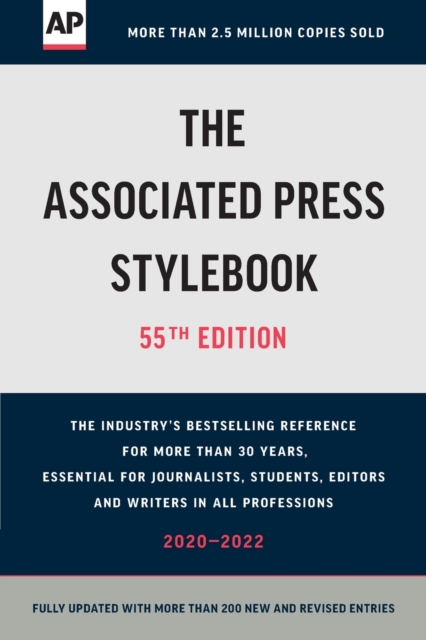 The Associated Press Stylebook : 2020-2022 (55th edition), Paperback / softback Book