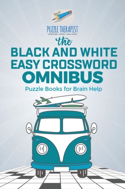 The Black and White Easy Crossword Omnibus Puzzle Books for Brain Help, Paperback / softback Book