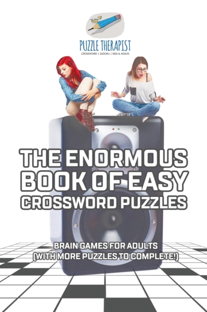 The Enormous Book of Easy Crossword Puzzles Brain Games for Adults (with more puzzles to complete!), Paperback / softback Book