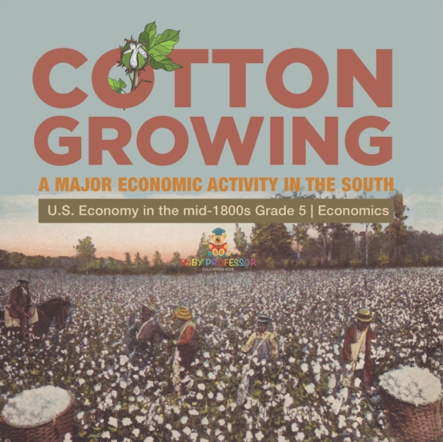 Cotton Growing : A Major Economic Activity in the South U.S. Economy in the mid-1800s Grade 5 Economics, Paperback / softback Book