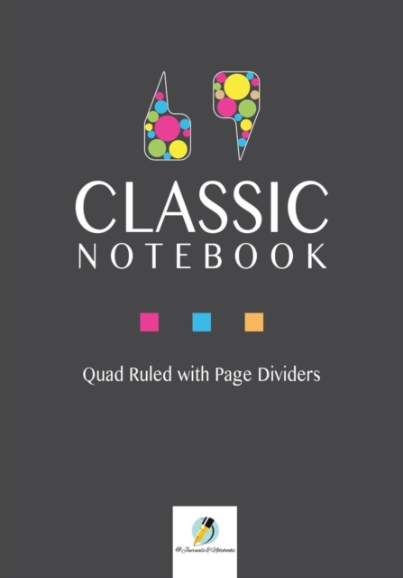 Classic Notebook Quad Ruled with Page Dividers, Paperback / softback Book