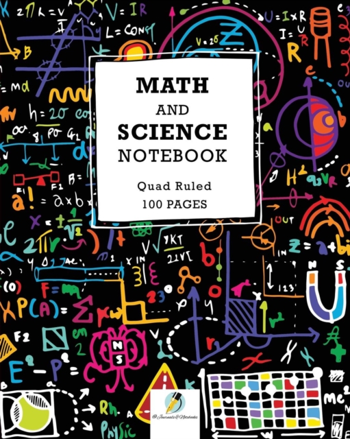 Math and Science Notebook Quad Ruled 100 Pages, Paperback / softback Book