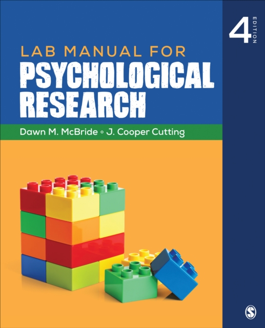Lab Manual for Psychological Research, Paperback / softback Book