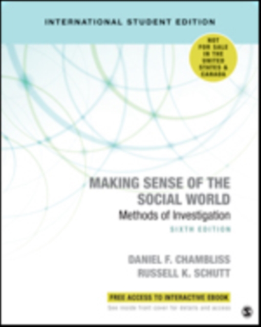 Making Sense of the Social World - International Student Edition : Methods of Investigation, Paperback / softback Book