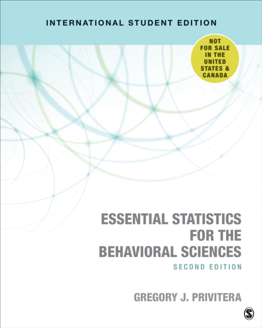 Essential Statistics for the Behavioral Sciences - International Student Edition, Paperback / softback Book
