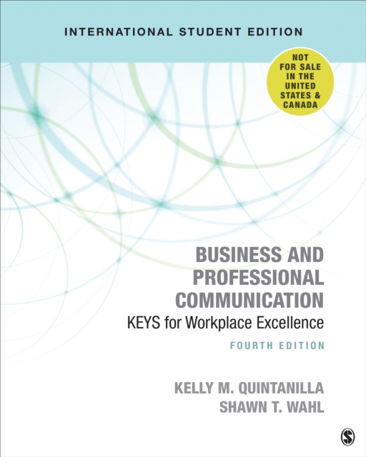 Business and Professional Communication - International Student Edition : KEYS for Workplace Excellence, Paperback / softback Book