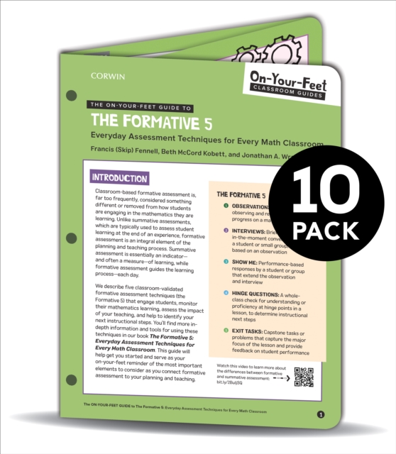 BUNDLE: Fennell: The On-Your-Feet Guide to The Formative 5: 10 Pack, Book Book