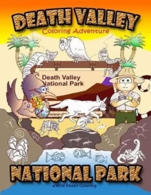 Death Valley National Park : Coloring Adventure, Paperback / softback Book